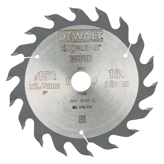 Saw blade 152 18 20 S40 ATB