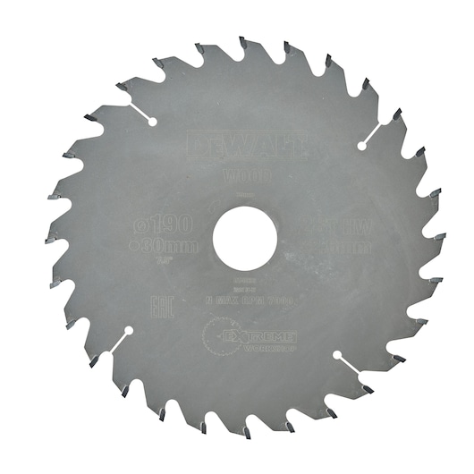 EXTREME® 190mm x 30mm 28T Workshop Circular Saw Blade