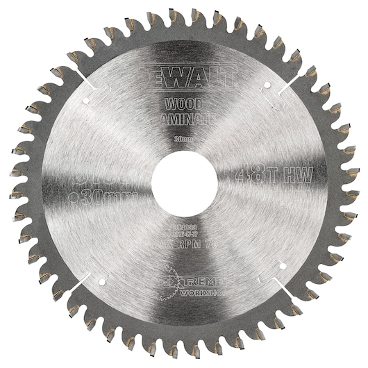 EXTREME® 165mm x 30mm 48T Workshop Circular Saw Blade