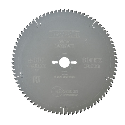 EXTREME® 305mm x 30mm 80T Workshop Circular Saw Blade