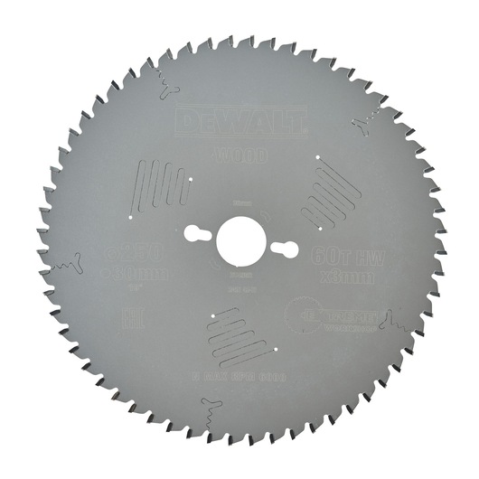 EXTREME® 250mm x 30mm 60T Workshop Circular Saw Blade