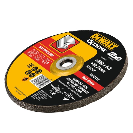 EXTREME® Bonded Grinding Disc, 230mm X 6.3mm X 22.23mm