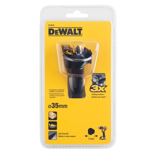 EXTREME® 35mm Self-Feed Forstner Wood Drill Bit