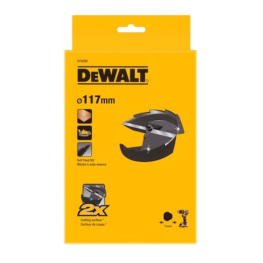 EXTREME® 117mm Self-Feed Forstner Wood Drill Bit