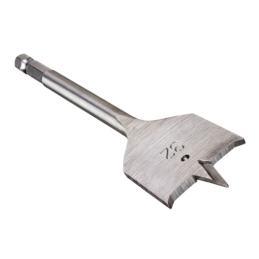 32mm x 160mm Flat Wood Drill Bit