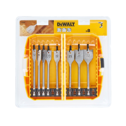 High Performance 8 Piece FlatWood Set In Toughcase