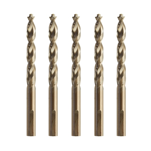 EXTREME® 11mm x 142mm HSS-E Cobalt Alloy Steel Metal Drill Bit (5 Pk)