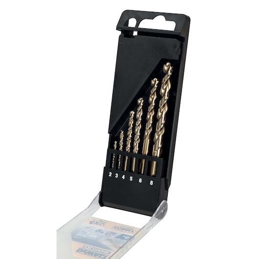 EXTREME® HSS-E Cobalt Alloy Steel Metal Drill Set (6 pcs.)