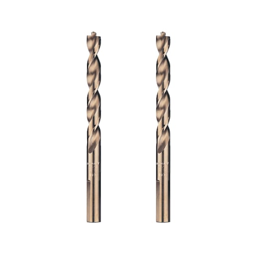 EXTREME® 2mm HSS-G Gold Ferrous Metal Drill Bit (2 Pk)
