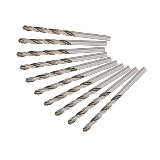 4mm HSS-G Metal Drill Bit (10 Pk)