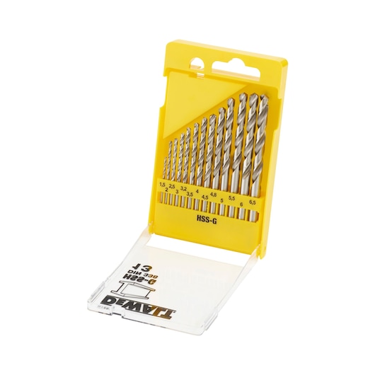HSS-G Metal Drill Bit Set (13 pcs.)
