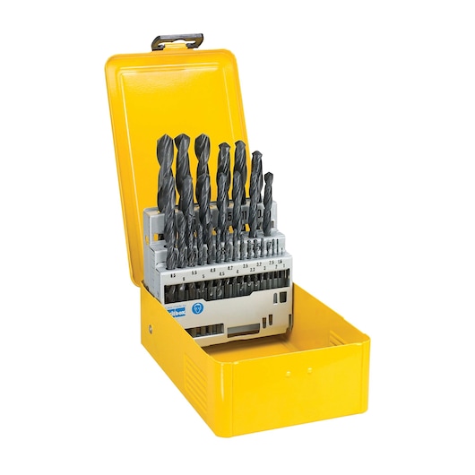 HSS-R Black Oxide Metal Drill Bit Set (29 pcs.)