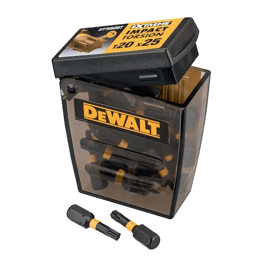 Impact screwdriver bit T20x25 Torsion (25 pcs)
