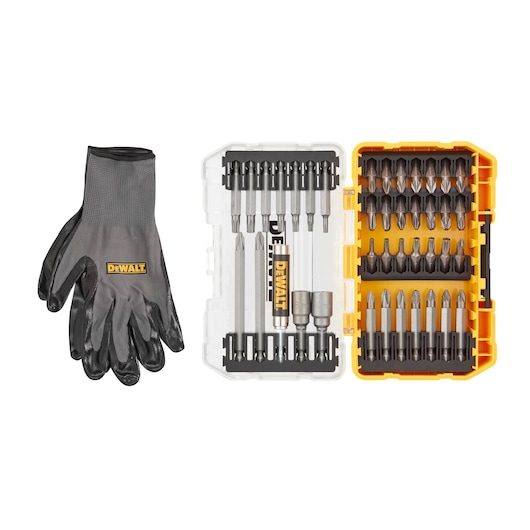 Screwdriving Set With Gloves (40 pc.)
