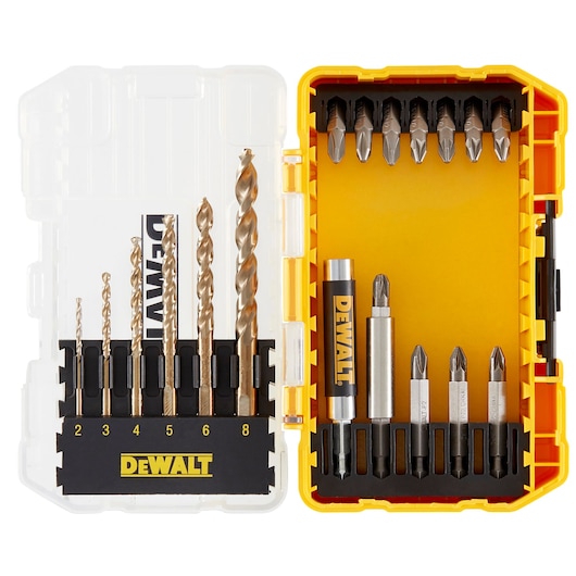 EXTREME® Metal Drill Drive Set in Small TOUGHCASE®+ (19 pcs.)