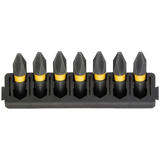 This is a DEWALT 7 PIECE 25MM PH2 BAR for FLEXTORQ