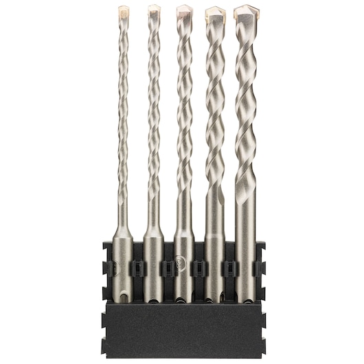 THIS IS A DEWALT 5 PIECE SDS PLUS MASONRY DRILL BIT MIX BAR