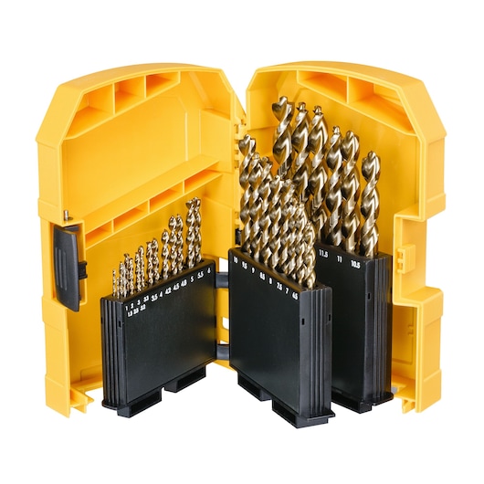 EXTREME® HSS-G Gold Ferrous Metal Drill Bit Set (29 pcs.)