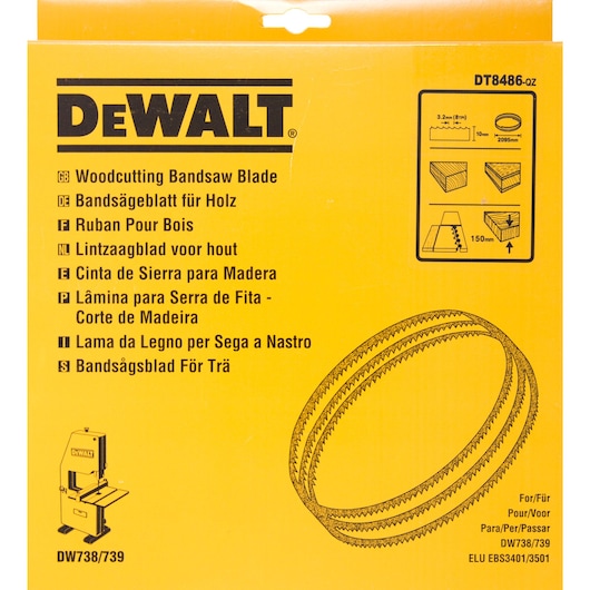 2095mm Band Saw Blade Wood Laminate and Formica