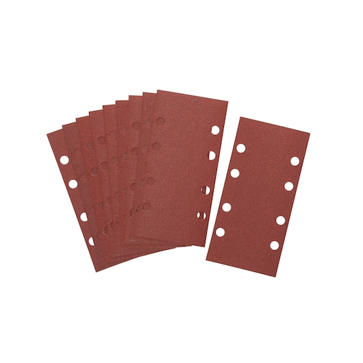 1/3 Sheet 93mm x 190mm 240P Multi-Purpose Sanding Sheet 8-Hole (10 Pk)