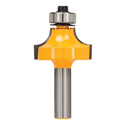 31.8mm x 8mm Tungsten Carbide Tipped (TCT) Rounding Over Double EDGEd Wood Router Bit