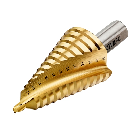 5mm - 35mm Metal Titanium Step Drill Bit