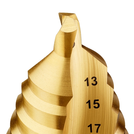 5mm - 35mm Metal Titanium Step Drill Bit