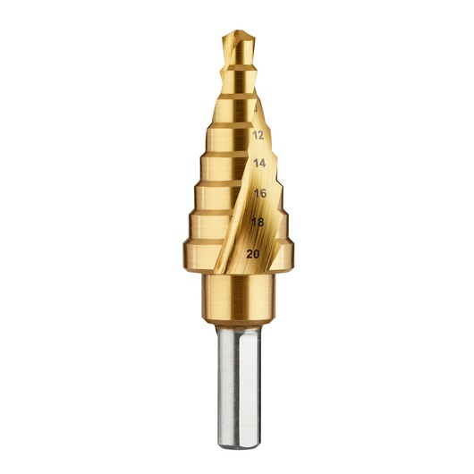 6mm - 20mm Metal Titanium Step Drill Bit