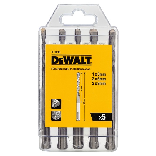 SDS-plus® Cutter Drill Bit (5 pcs.)