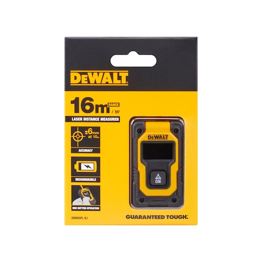 16m Pocket Laser Distance Measure