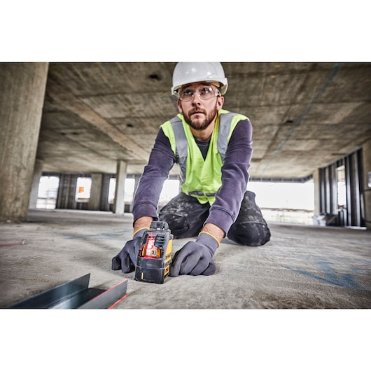 Alkaline Self-Leveling Cross Red Beam Laser