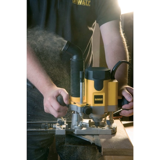 1100W 8mm 1/4" Plunge Router