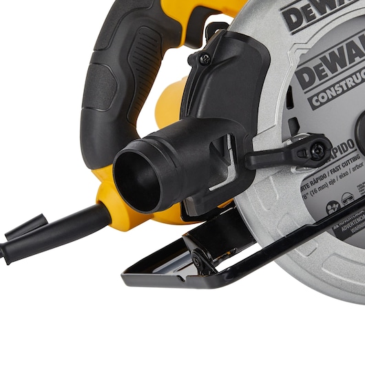 Corded Circular Saw Showing Dust Port