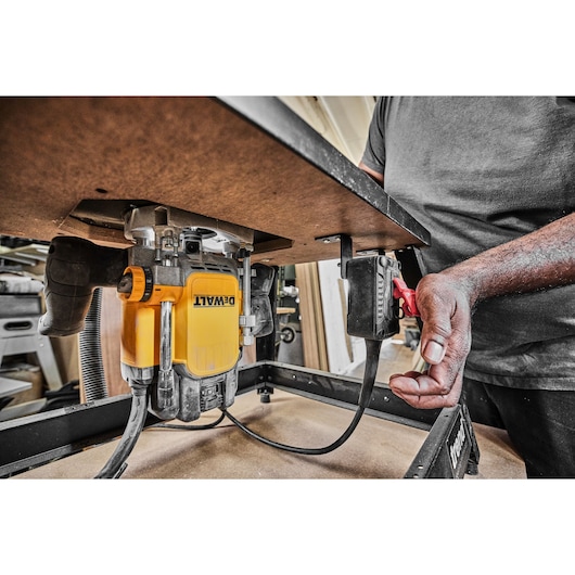 2300W 12mm Plunge Router with Machinery Switch