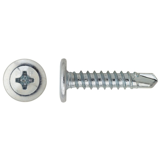 500 x SD Screw 19x5.5mm Flat Head