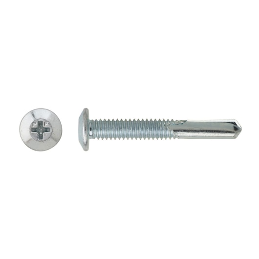 1000 x SD Screw 38x5.5mm Wafer Head - #5 Point