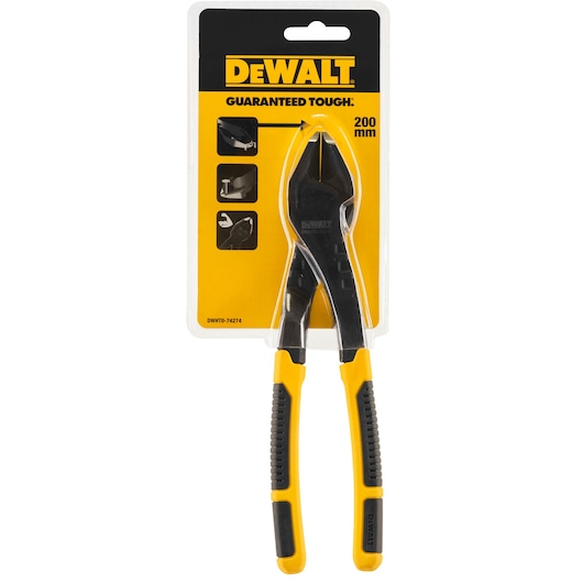 200mm Diagonal Pliers with Prying Tip