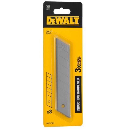 25mm Snap-Off Induction Hardened Blade (3 Pk)