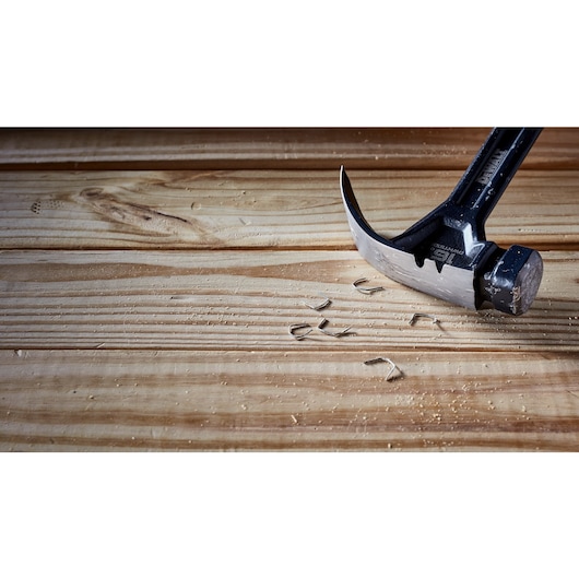 454g Curved Claw Steel Hammer