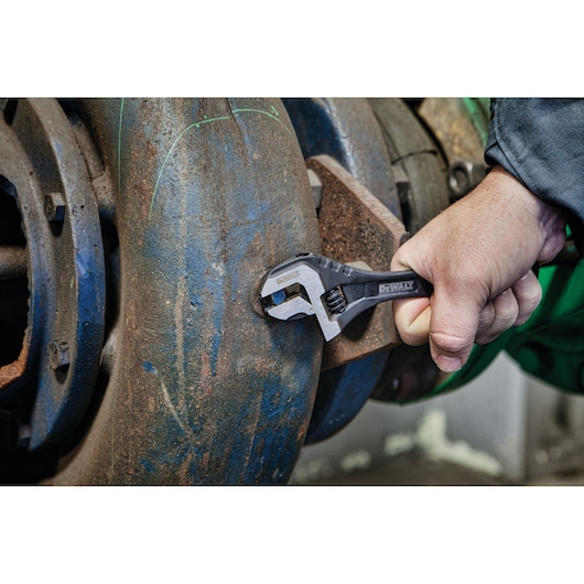 8" All Steel Adjustable Wrench