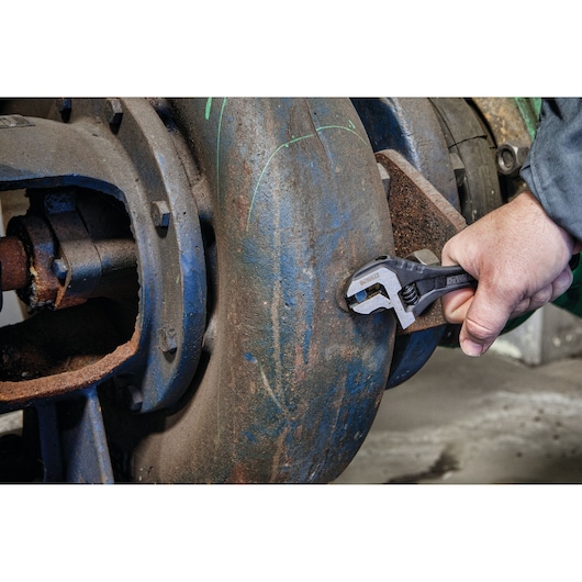 8" All Steel Adjustable Wrench