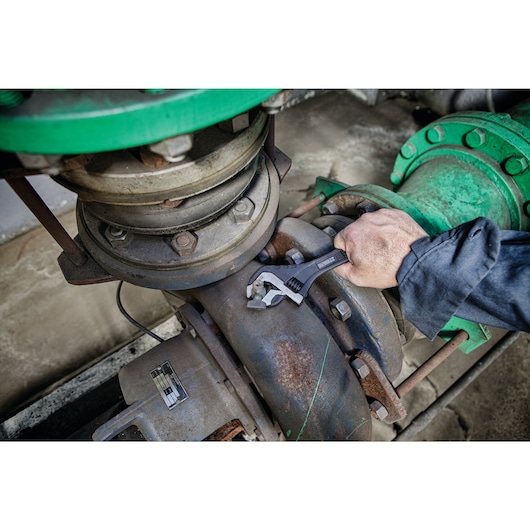 10" All Steel Adjustable Wrench