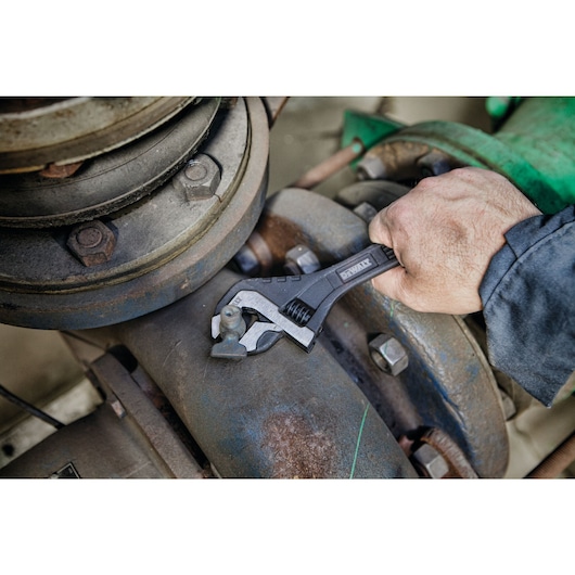 10" All Steel Adjustable Wrench