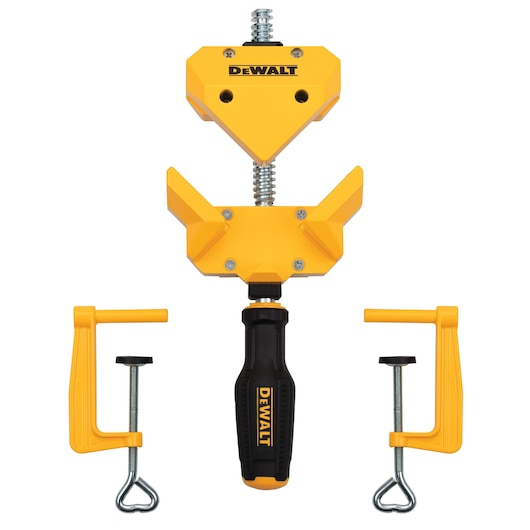 90° Corner Clamp with Table Clamps