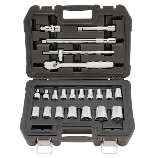 1/2" 6-Point Socket Set (22 pcs.)