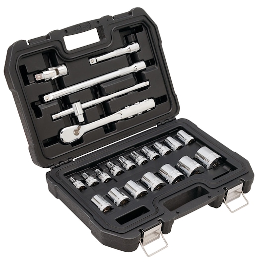 1/2" 6-Point Socket Set (22 pcs.)