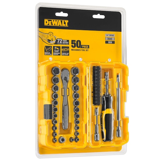 1/4" NANO Metric/Imperial Socket Set (50 pcs.)