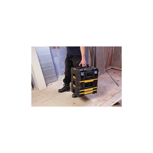 TSTAK II- Suit case flat top including pre-cut foam