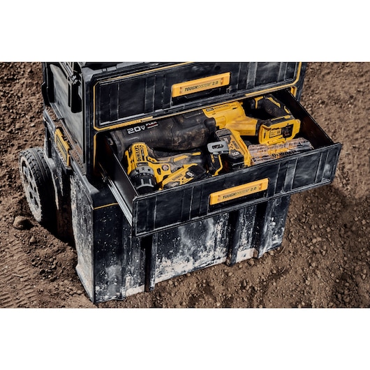 TOUGHSYSTEM® 2.0 Double Deep Drawers Tool Box