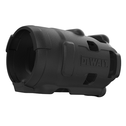 Side angle of protective boot covering for DCF901, DCF903, DCF911, and DCF913